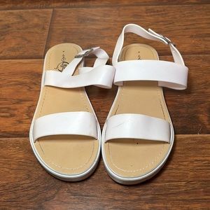 White Sandals